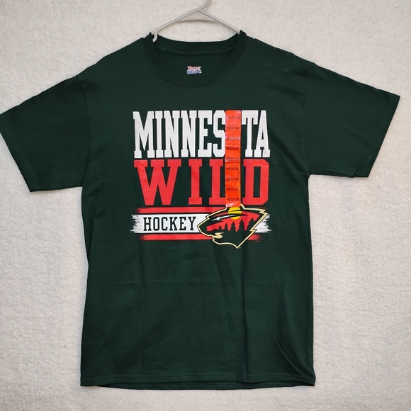 NWT- Minnesota Wild Hockey Men's Tee- Medium - Picture 2 of 5